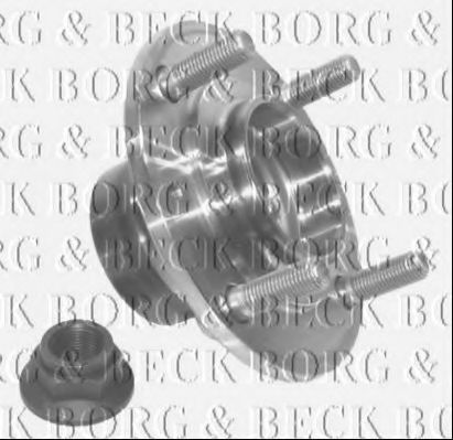 BORG & BECK BWK584 Подшипник ступицы BORG & BECK для MITSUBISHI