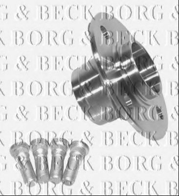 BORG & BECK BWK586 Ступица BORG & BECK для NISSAN