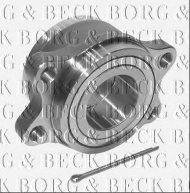 BORG & BECK BWK589 Ступица BORG & BECK для HYUNDAI LANTRA