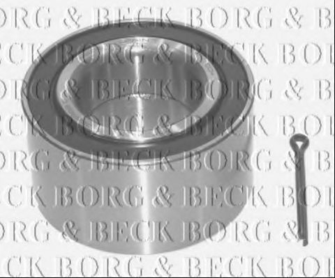 BORG & BECK BWK627 Ступица BORG & BECK для PORSCHE