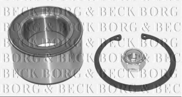 BORG & BECK BWK702 Ступица BORG & BECK для VOLKSWAGEN