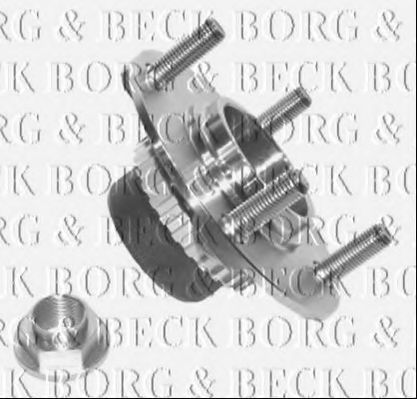 BORG & BECK BWK758 Ступица BORG & BECK для HYUNDAI