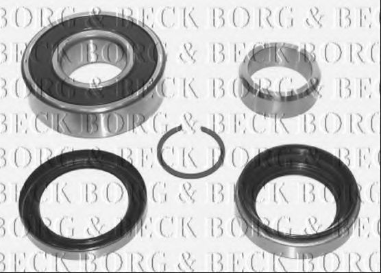 BORG & BECK BWK762 Ступица BORG & BECK для OPEL