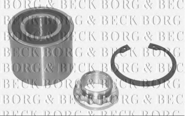 BORG & BECK BWK779 Ступица BORG & BECK для MERCEDES-BENZ