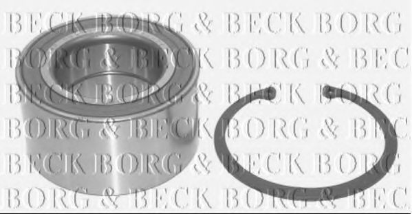 BORG & BECK BWK782 Ступица BORG & BECK для MERCEDES-BENZ