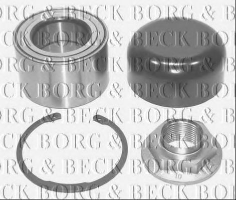 BORG & BECK BWK800 Ступица BORG & BECK для OPEL