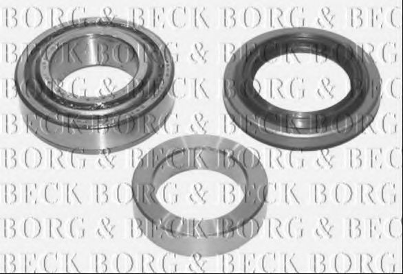 BORG & BECK BWK813 Ступица BORG & BECK для SSANGYONG
