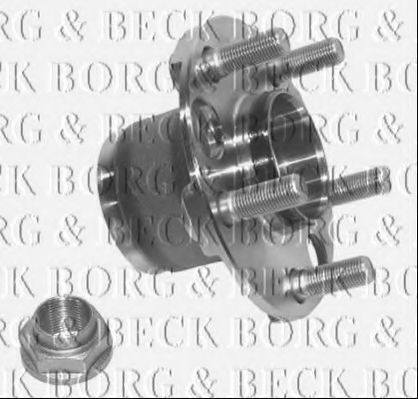 BORG & BECK BWK815 Ступица для SUBARU