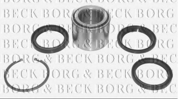 BORG & BECK BWK817 Ступица для SUBARU