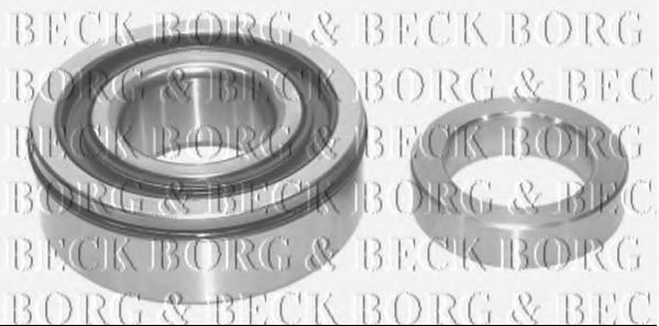 BORG & BECK BWK846 Ступица для OPEL FRONTERA