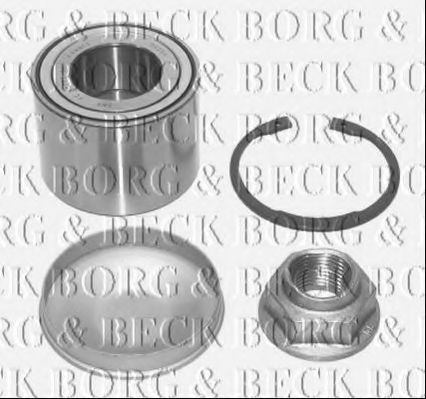 BORG & BECK BWK909 Ступица BORG & BECK для AUDI