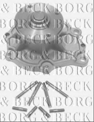 BORG & BECK BWP1254 Помпа (водяной насос) BORG & BECK для NISSAN