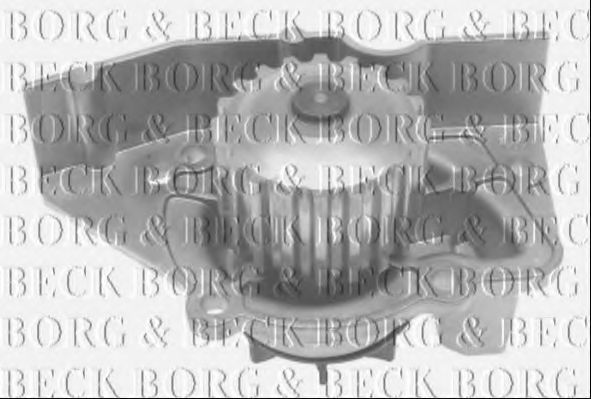 BORG & BECK BWP1792 Помпа (водяной насос) BORG & BECK для PEUGEOT