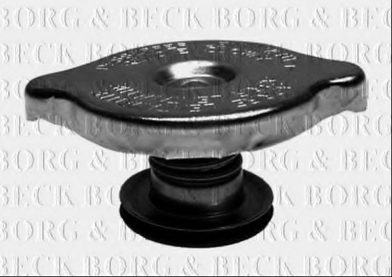 BORG & BECK BRC64 Радиатор охлаждения двигателя BORG & BECK 