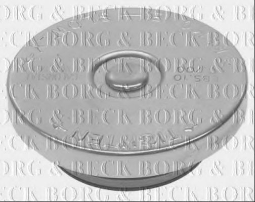 BORG & BECK BRC72 Радиатор охлаждения двигателя BORG & BECK 
