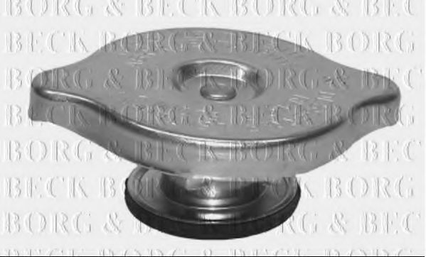 BORG & BECK BRC73 Радиатор охлаждения двигателя для MERCEDES-BENZ COUPE