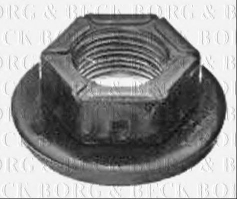 BORG & BECK BHN204 Гайка, шейка оси  BORG & BECK BHN204 Гайка, шейка оси
