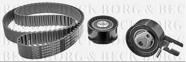 BORG & BECK BTK1006 Комплект ГРМ для MINI