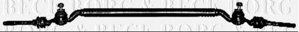 BORG & BECK BDL6272 Продольная рулевая тяга 