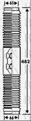BORG & BECK BSG3391 Пыльник рулевой рейки для LAND ROVER
