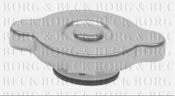 BORG & BECK BRC116 Радиатор охлаждения двигателя для KIA MAGENTIS