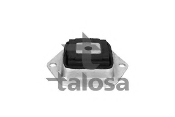TALOSA 6204862 Сайлентблок задней балки TALOSA 