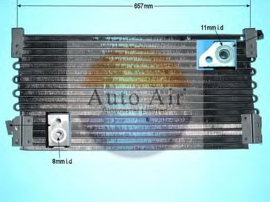 AUTO AIR GLOUCESTER 161037 Радиатор кондиционера для VOLVO FH