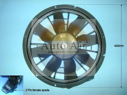 AUTO AIR GLOUCESTER 051173 Вентилятор системы охлаждения двигателя для VOLVO 940