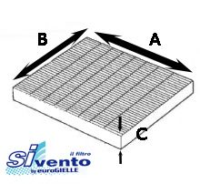 SIVENTO P321 Фильтр салона SIVENTO 