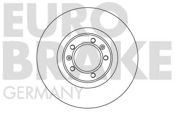 EUROBRAKE 5815201012 Тормозные диски для ALFA ROMEO 75