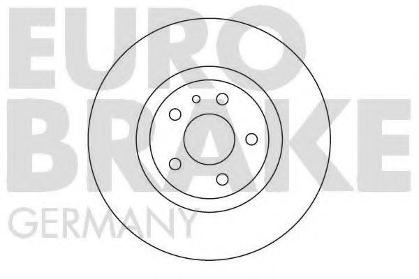 EUROBRAKE 5815201014 Тормозные диски EUROBRAKE для LANCIA
