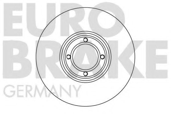 EUROBRAKE 5815201214 Тормозные диски EUROBRAKE 