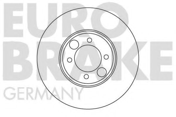 EUROBRAKE 5815201216 Тормозные диски для JAGUAR