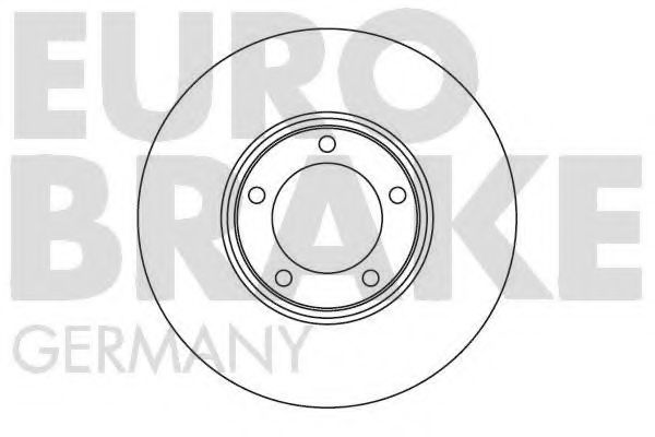EUROBRAKE 5815201219 Тормозные диски для JAGUAR