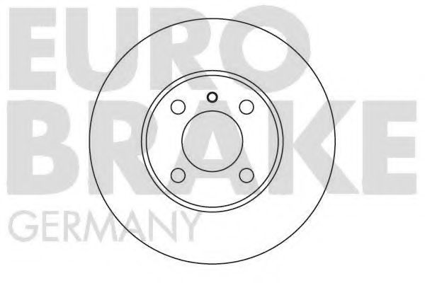 EUROBRAKE 5815201501 Тормозные диски EUROBRAKE 