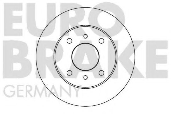 EUROBRAKE 5815202215 Тормозные диски EUROBRAKE 