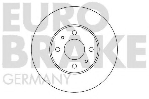 EUROBRAKE 5815202249 Тормозные диски EUROBRAKE 