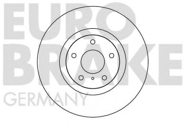 EUROBRAKE 5815202270 Тормозные диски EUROBRAKE 