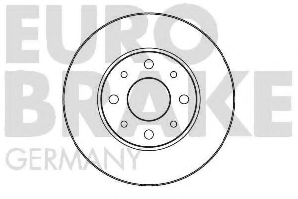 EUROBRAKE 5815202331 Тормозные диски для FIAT ALBEA