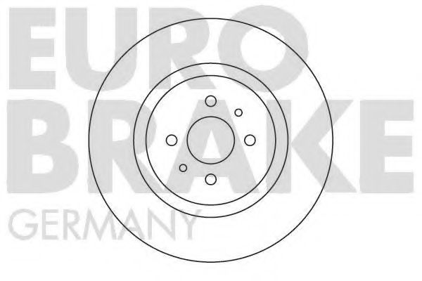 EUROBRAKE 5815202332 Тормозные диски EUROBRAKE для FIAT