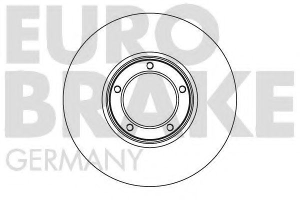 EUROBRAKE 5815202523 Тормозные диски EUROBRAKE 