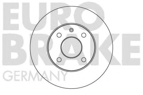 EUROBRAKE 5815202529 Тормозные диски EUROBRAKE 
