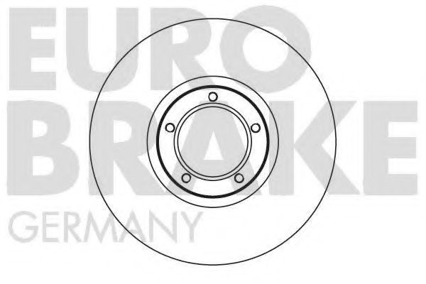 EUROBRAKE 5815202531 Тормозные диски EUROBRAKE 