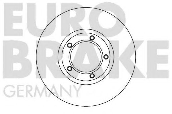 EUROBRAKE 5815202547 Тормозные диски EUROBRAKE 