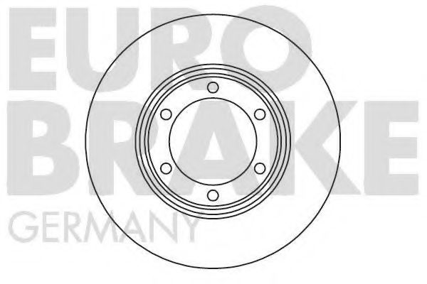 EUROBRAKE 5815203051 Тормозные диски EUROBRAKE для MITSUBISHI
