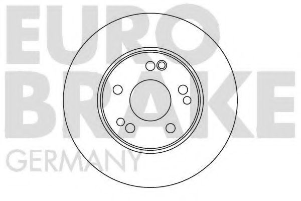 EUROBRAKE 5815203321 Тормозные диски EUROBRAKE для MERCEDES-BENZ