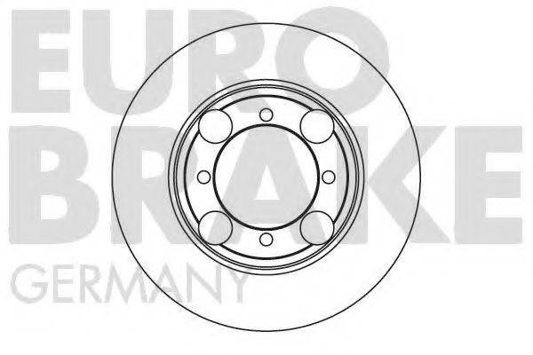 EUROBRAKE 5815203401 Тормозные диски EUROBRAKE для HYUNDAI
