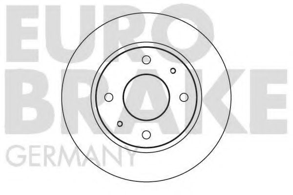 EUROBRAKE 5815203403 Тормозные диски EUROBRAKE для HYUNDAI