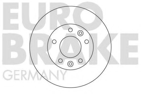 EUROBRAKE 5815203506 Тормозные диски EUROBRAKE для KIA