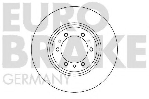 EUROBRAKE 5815203628 Тормозные диски для ISUZU